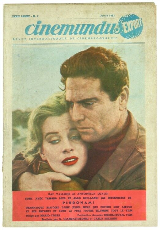 CINEMUNDUS magazine side cover Issue 2  April 1953