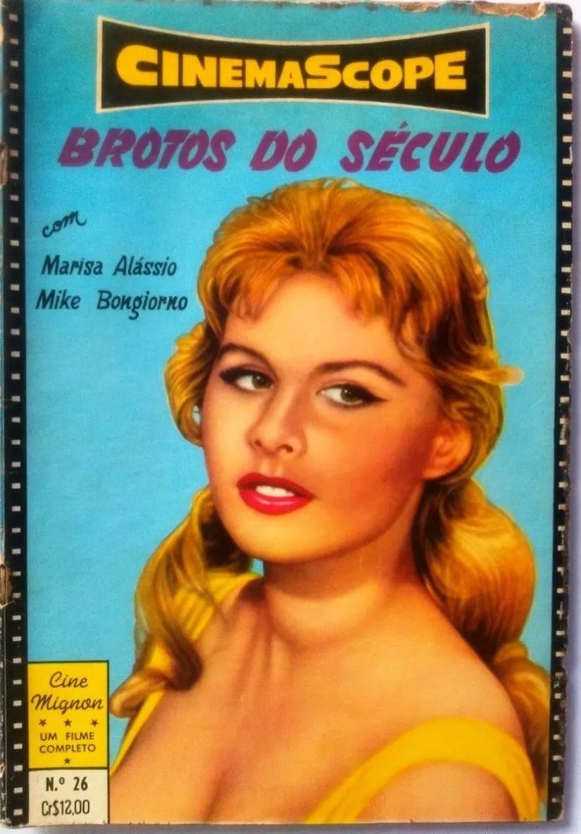 CINE MIGNON magazine side cover Issue 26   1960