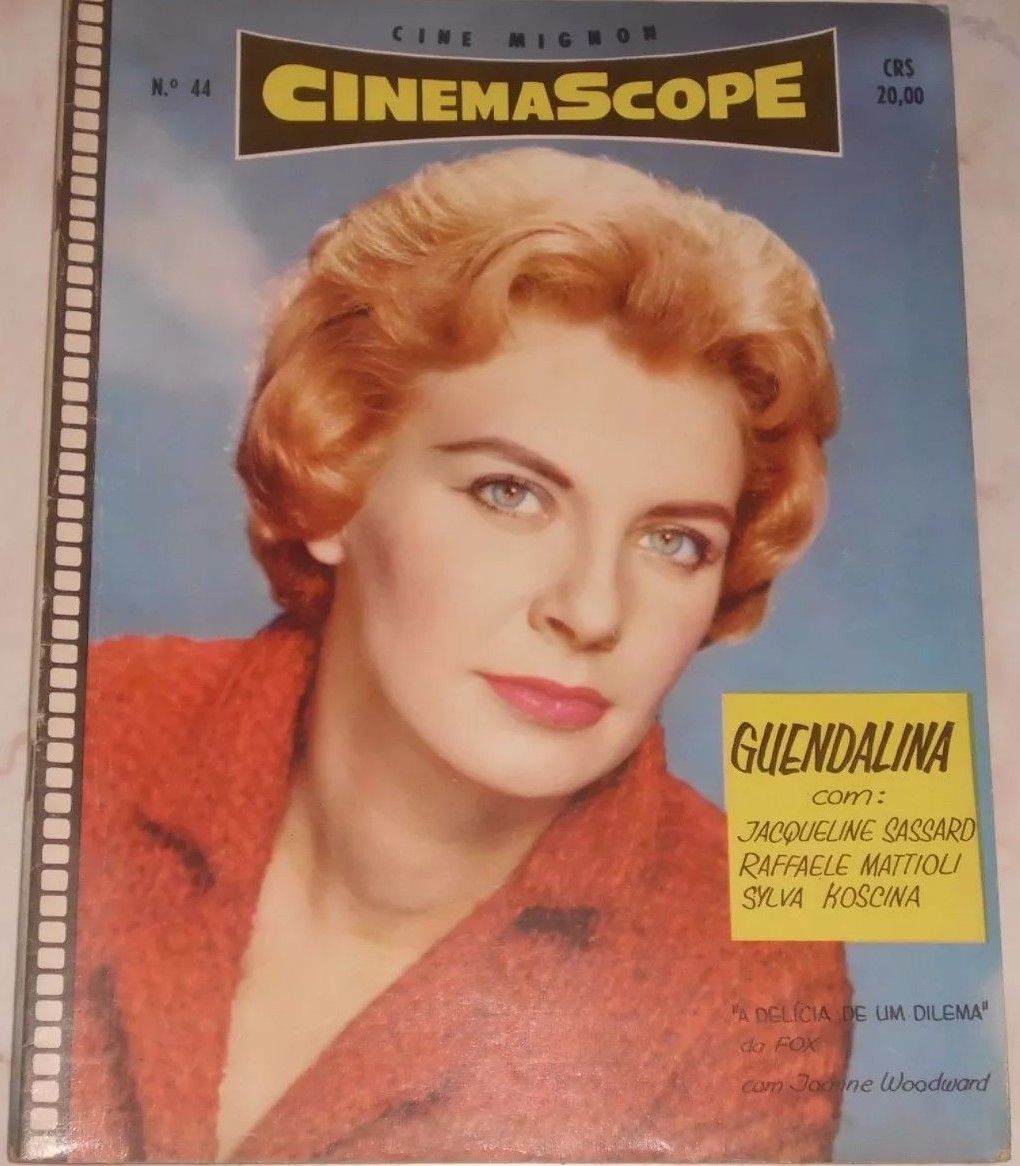 CINE MIGNON magazine side cover Issue 44   1960