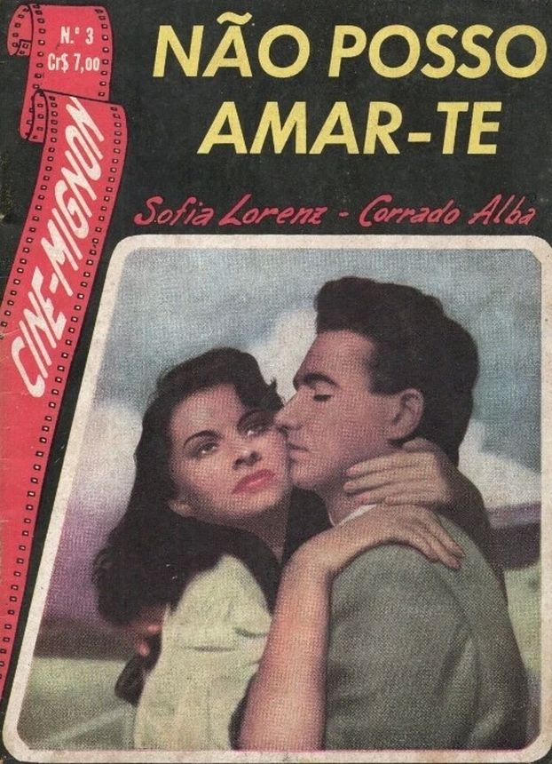 CINE MIGNON magazine side cover Issue 3   1954