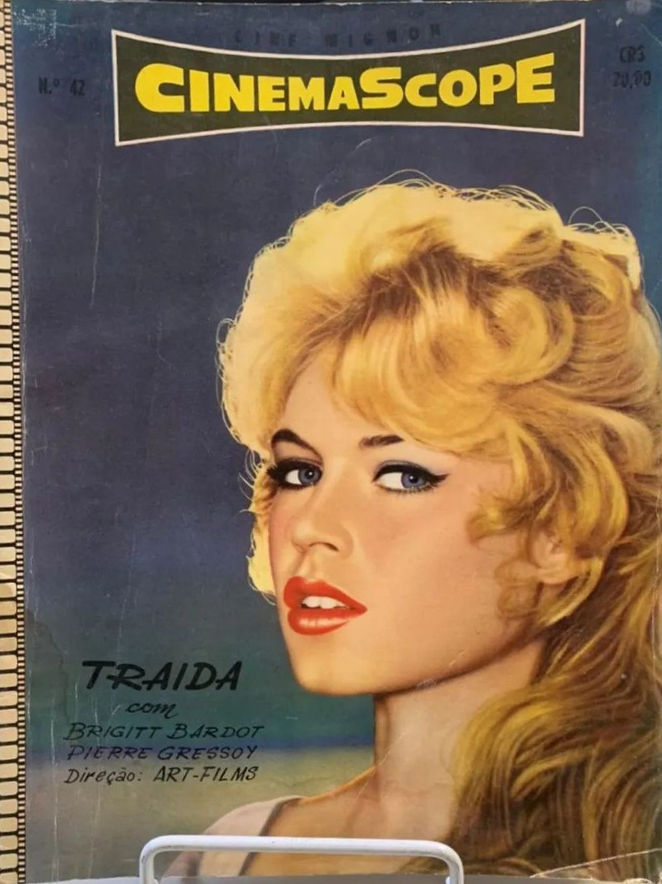 CINE MIGNON magazine side cover Issue 42   1960