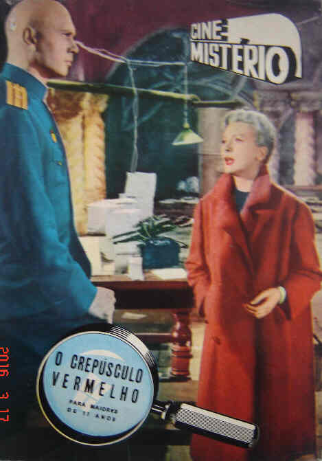 CINE MISTERIO magazine side cover  Vol 2 #3  1958