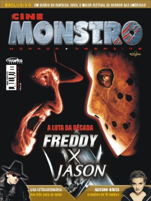 CINE MONSTRO magazine side cover Issue 4   2004