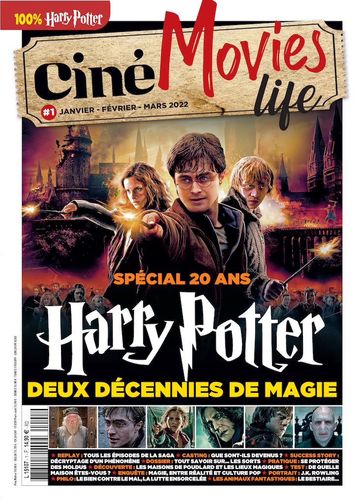 CINE MOVIES magazine side cover Issue 1  January/March 2022