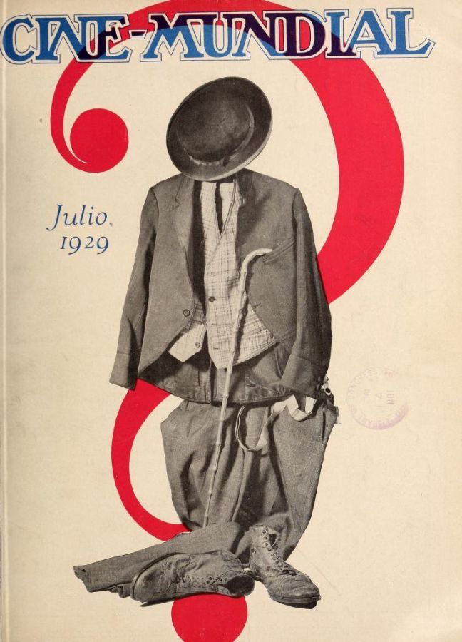 CINE-MUNDIAL magazine side cover July 1929