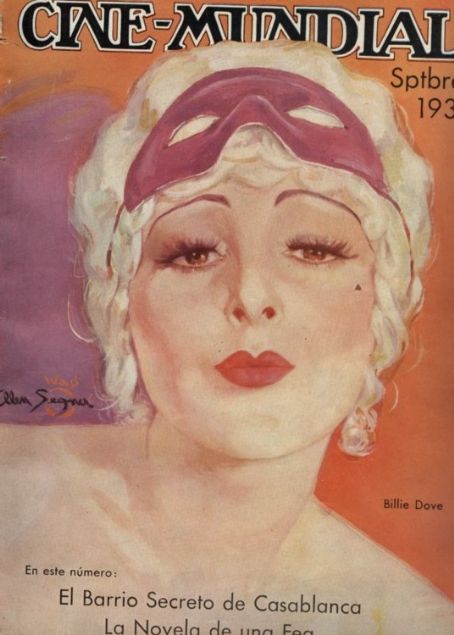 CINE-MUNDIAL magazine side cover September 1930
