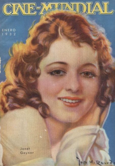 CINE-MUNDIAL magazine side cover January 1932