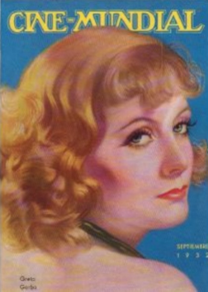 CINE-MUNDIAL magazine side cover September 1932