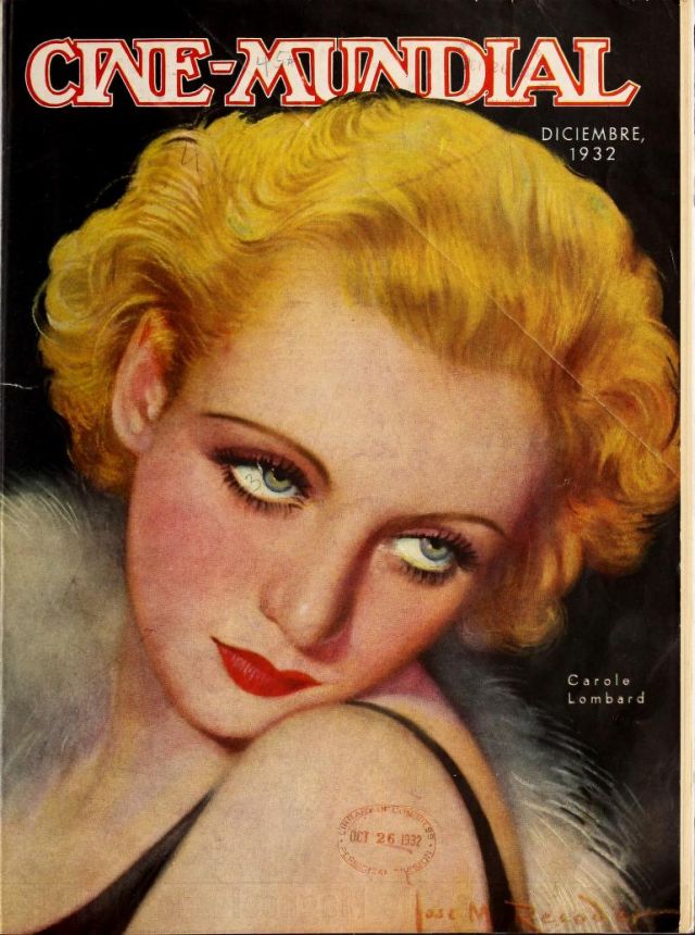 CINE-MUNDIAL magazine side cover December 1932