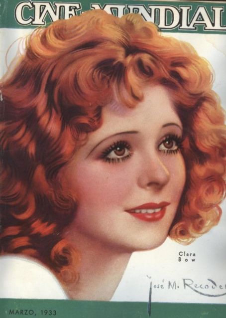 CINE-MUNDIAL magazine side cover March 1933
