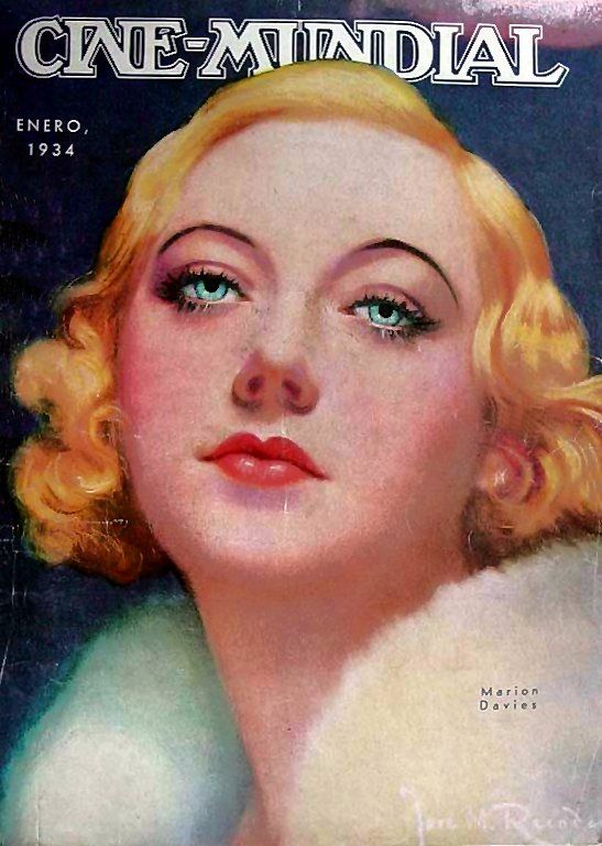 CINE-MUNDIAL magazine side cover January 1934