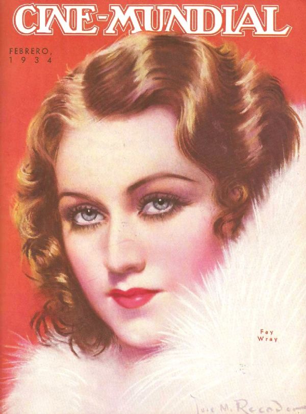 CINE-MUNDIAL magazine side cover February 1934