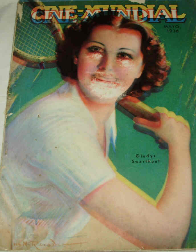 CINE-MUNDIAL magazine side cover May 1936