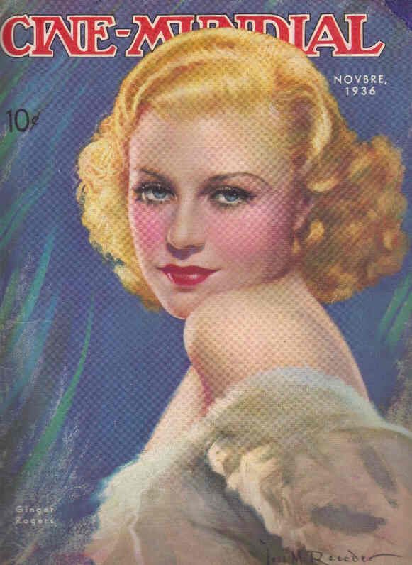 CINE-MUNDIAL magazine side cover November 1936
