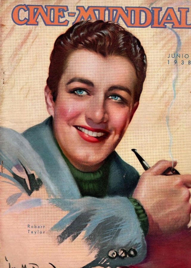 CINE-MUNDIAL magazine side cover June 1938