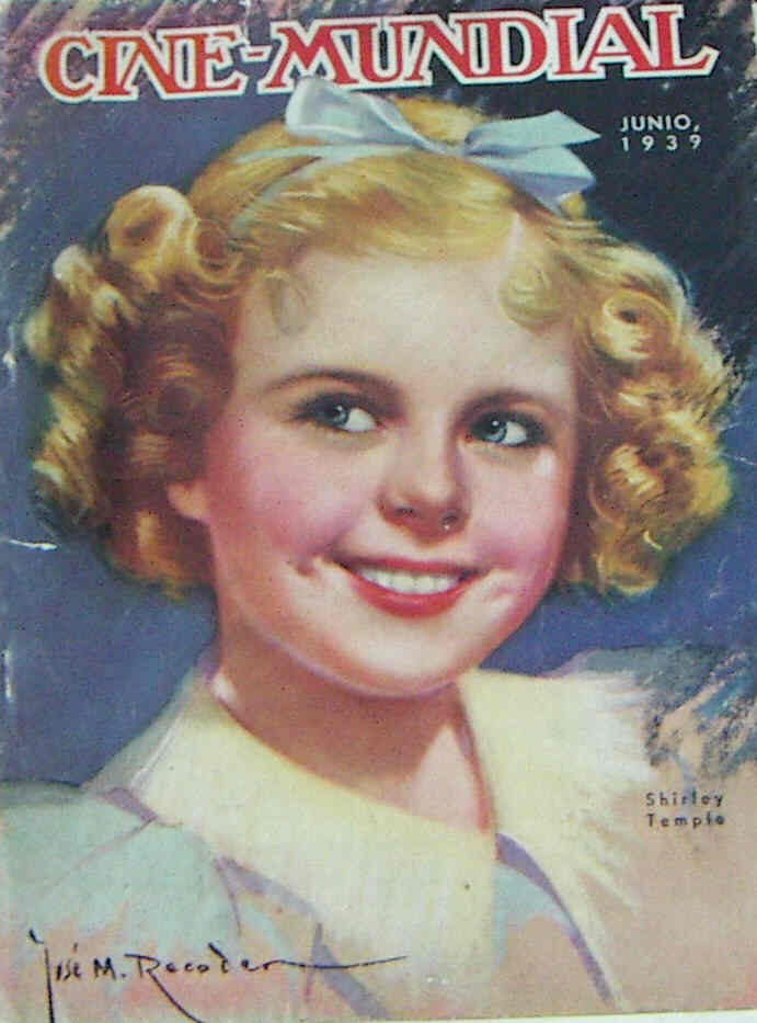 CINE-MUNDIAL magazine side cover June 1939