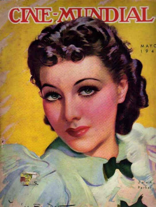 CINE-MUNDIAL magazine side cover May 1940