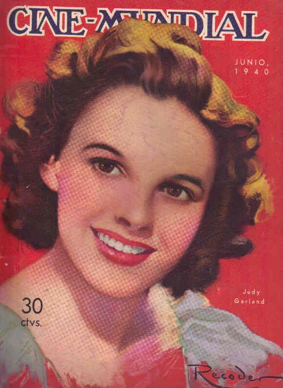 CINE-MUNDIAL magazine side cover June 1940