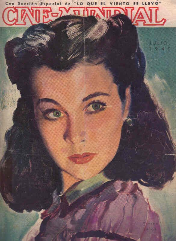 CINE-MUNDIAL magazine side cover July 1940