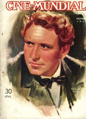CINE-MUNDIAL magazine side cover November 1940