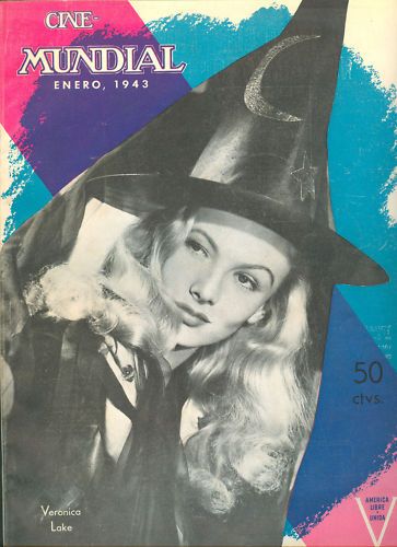 CINE-MUNDIAL magazine side cover January 1943