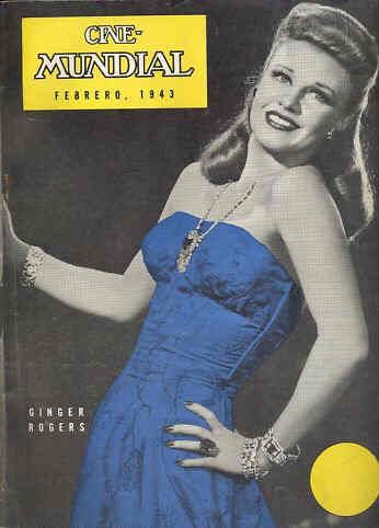 CINE-MUNDIAL magazine side cover February 1943