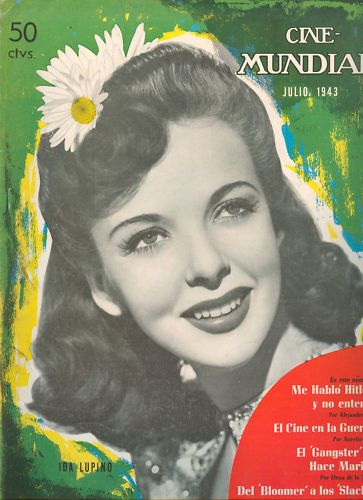 CINE-MUNDIAL magazine side cover July 1943