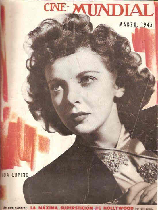CINE-MUNDIAL magazine side cover March 1945