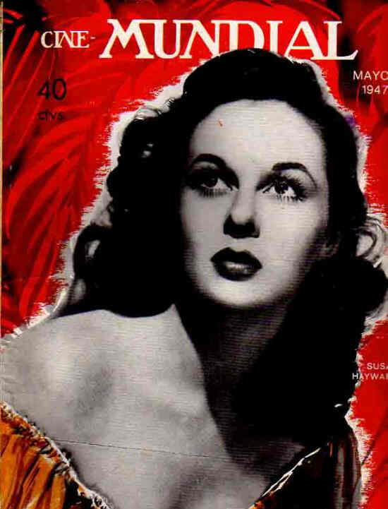 CINE-MUNDIAL magazine side cover May 1947
