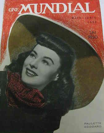 CINE-MUNDIAL magazine side cover May/June 1948