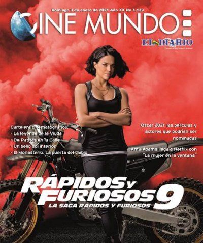 CINE MUNDO (Bo) magazine side cover Issue 1139 3 January 2021
