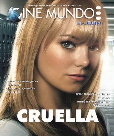 CINE MUNDO (Bo) magazine side cover Issue 1140 10 January 2021