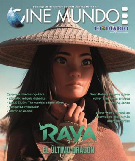 CINE MUNDO (Bo) magazine side cover Issue 1147 28 February 2021