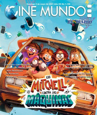 CINE MUNDO (Bo) magazine side cover Issue 1156 2 May 2021