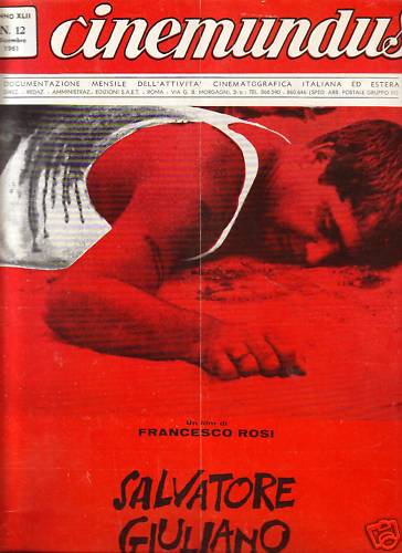 CINEMUNDUS magazine side cover December 1961