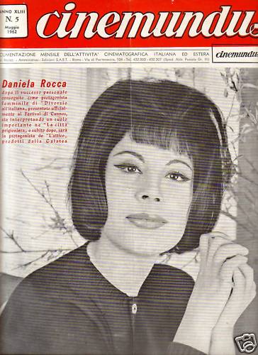 CINEMUNDUS magazine side cover May 1962