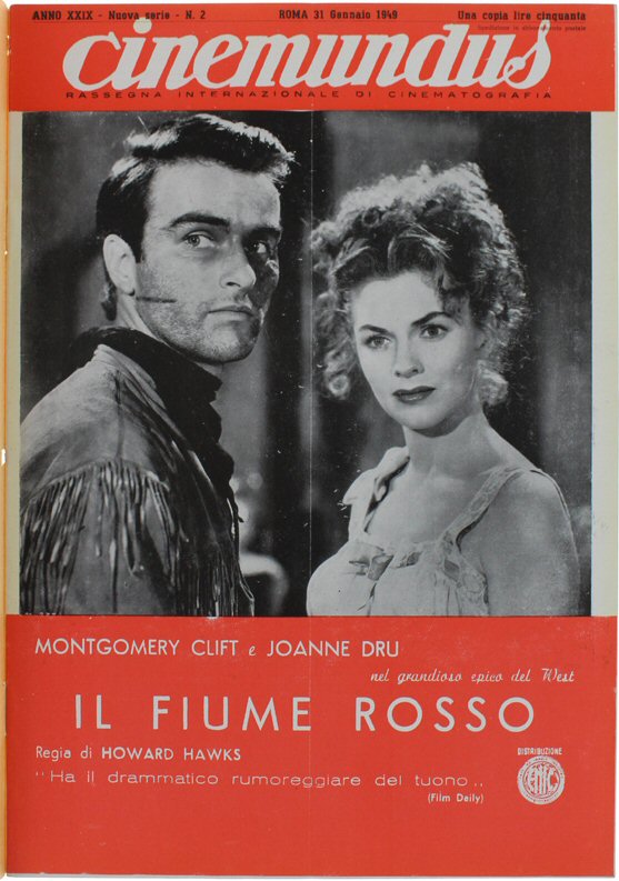 CINEMUNDUS magazine side cover Issue 2 31 January 1949