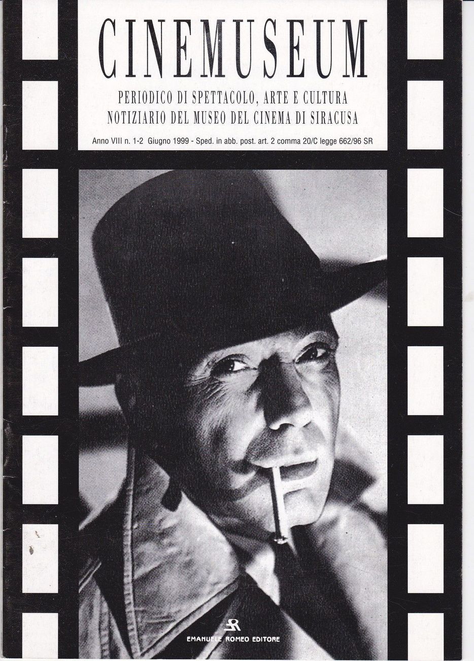 CINEMUSEUM magazine side cover Issue 1/2 June 1999