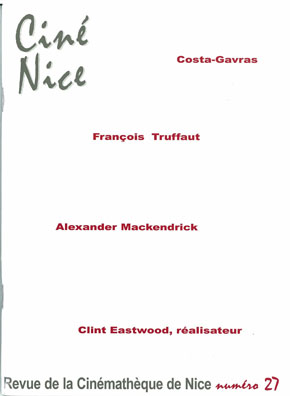 CINE NICE magazine side cover Issue 27  2010