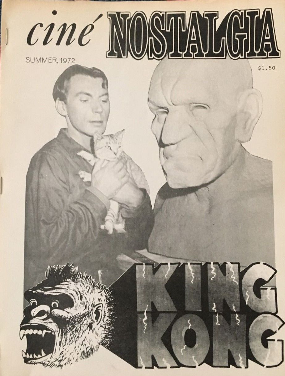 CINE NOSTALGIA magazine side cover Issue 2 Summer 1972