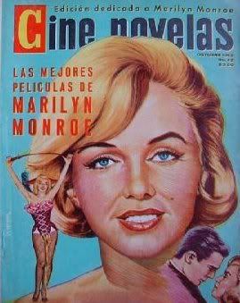 CINE NOVELAS magazine side cover Issue 42 October 1962