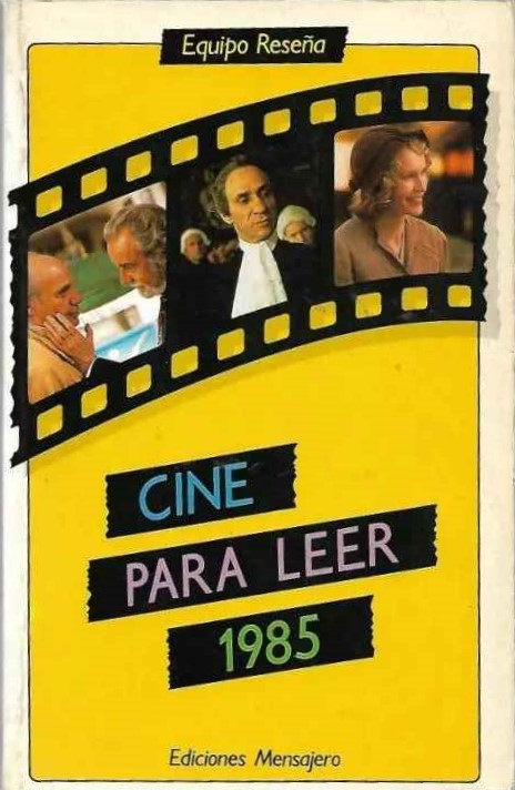 CINE PARA LEER magazine side cover   1985