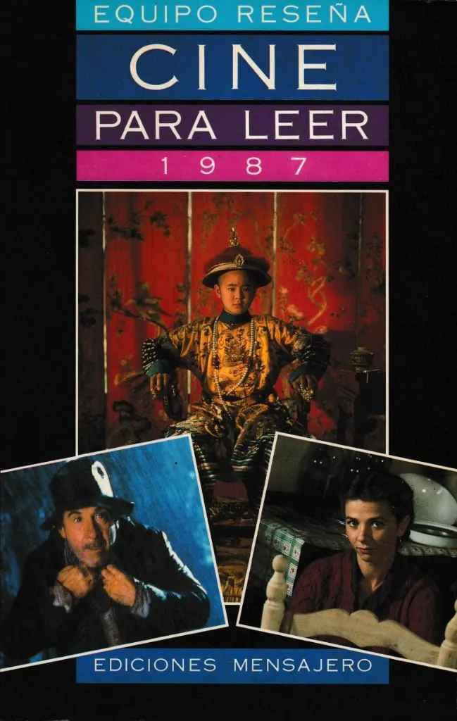 CINE PARA LEER magazine side cover   1987