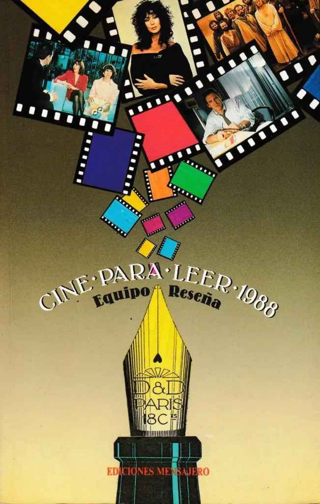 CINE PARA LEER magazine side cover   1988