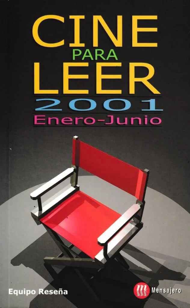 CINE PARA LEER magazine side cover  January/June 2001