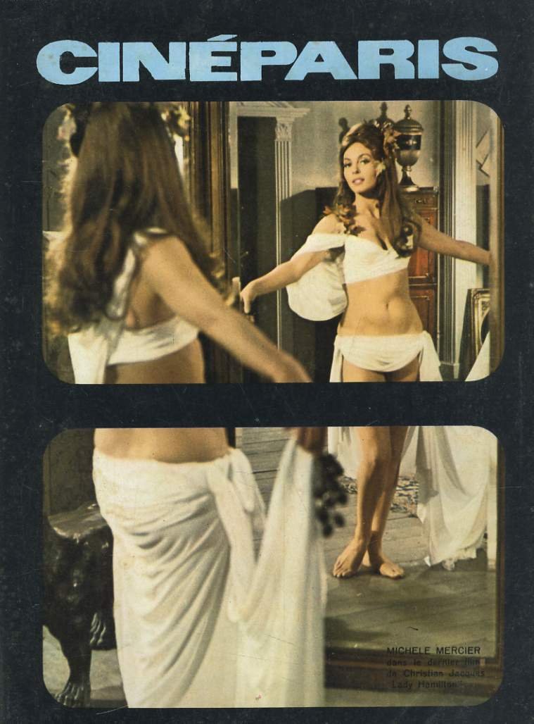 CINEPARIS magazine side cover Issue 3 October 1968