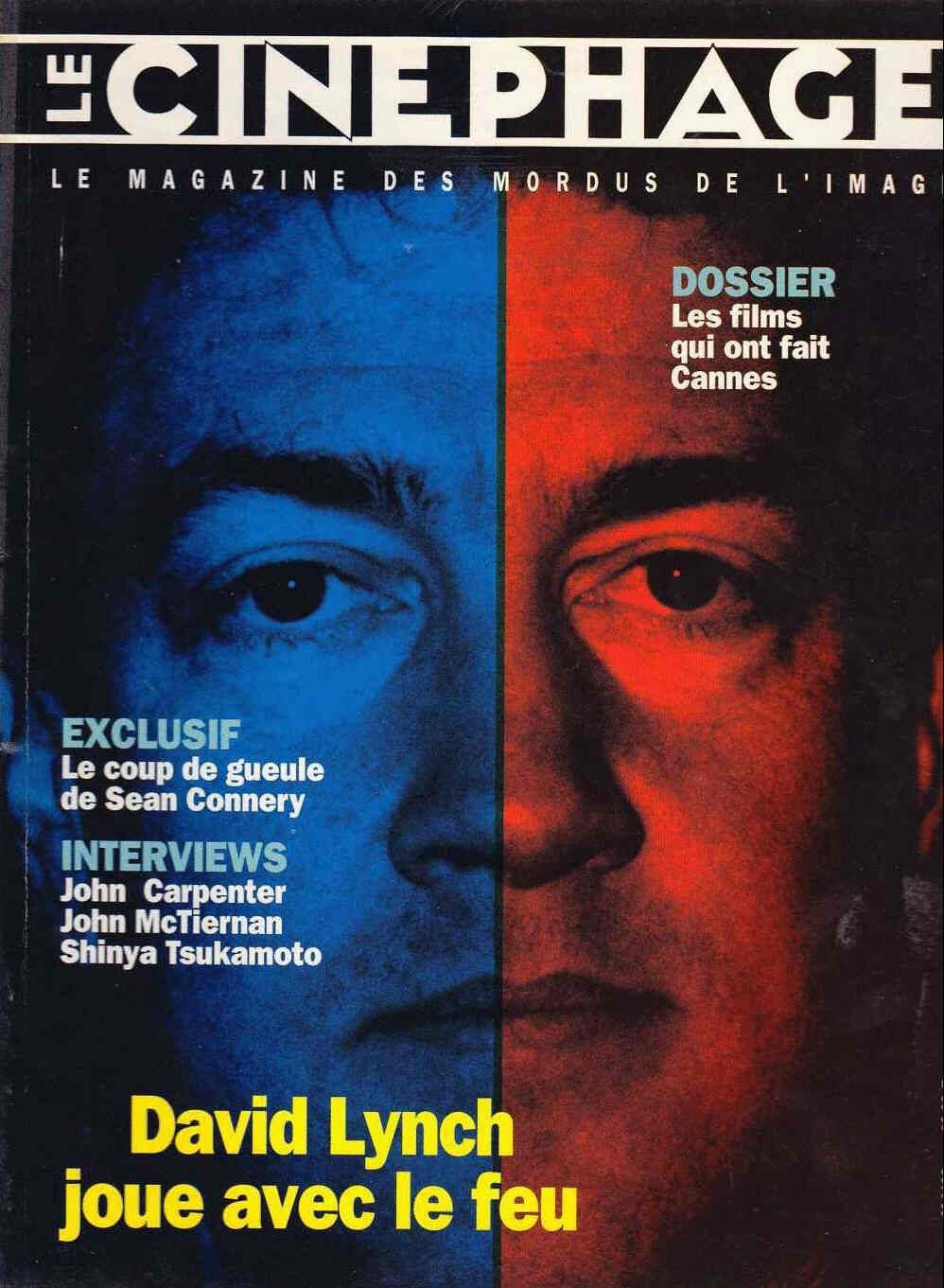 CINEPHAGE | LE magazine side cover Issue 6  1992