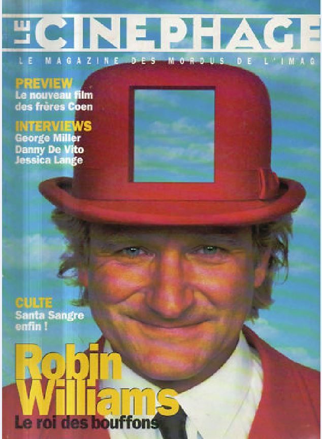 CINEPHAGE | LE magazine side cover Issue 11  1993