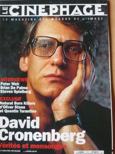 CINEPHAGE | LE magazine side cover Issue 17 March 1994
