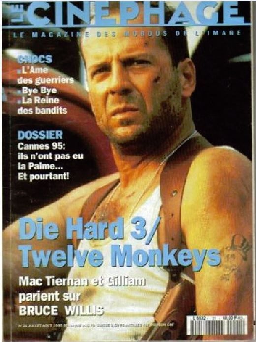 CINEPHAGE | LE magazine side cover Issue 21 July 1995